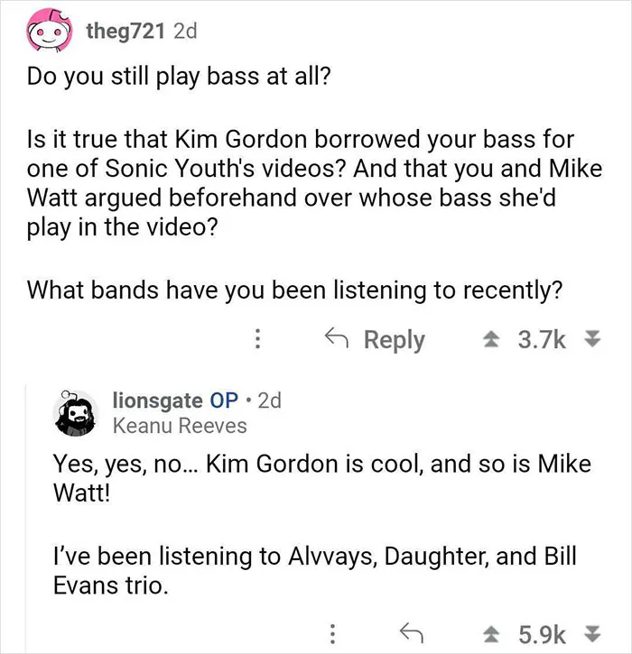 People Loved This "Ask Me Anything" Session With Keanu Reeves, And Here Are The 31 Best Questions And Answers