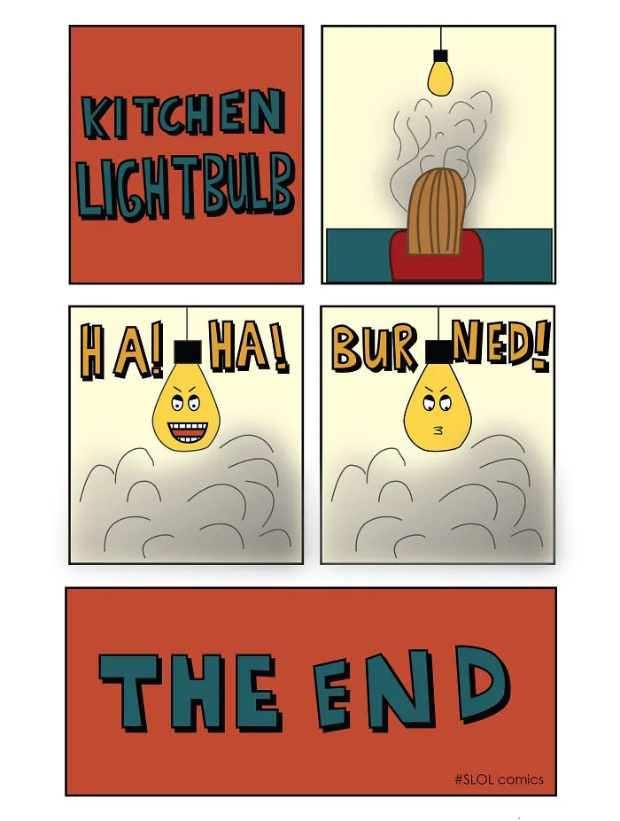 My 30 Comics Showing The Perspective Of A Lightbulb In A Funny Way