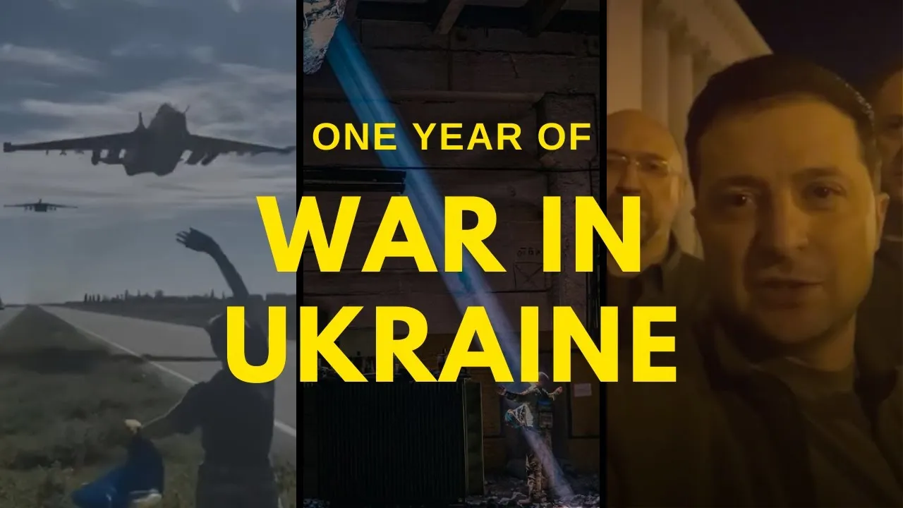 One Year Of War In Ukraine