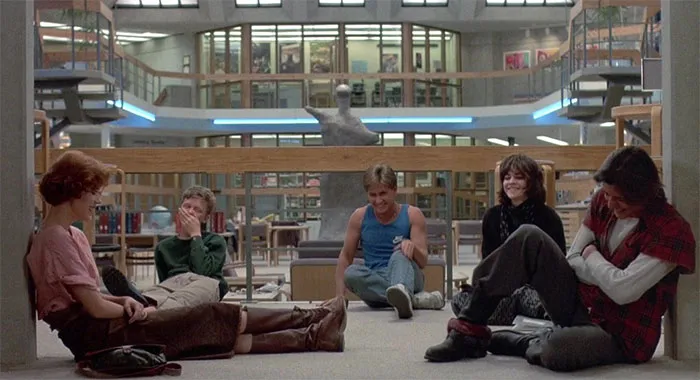 The Breakfast Club - A High School Library
