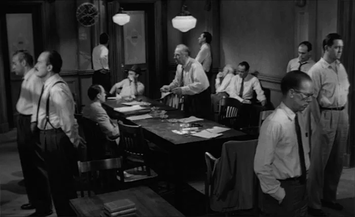 12 Angry Men - A Jury Room