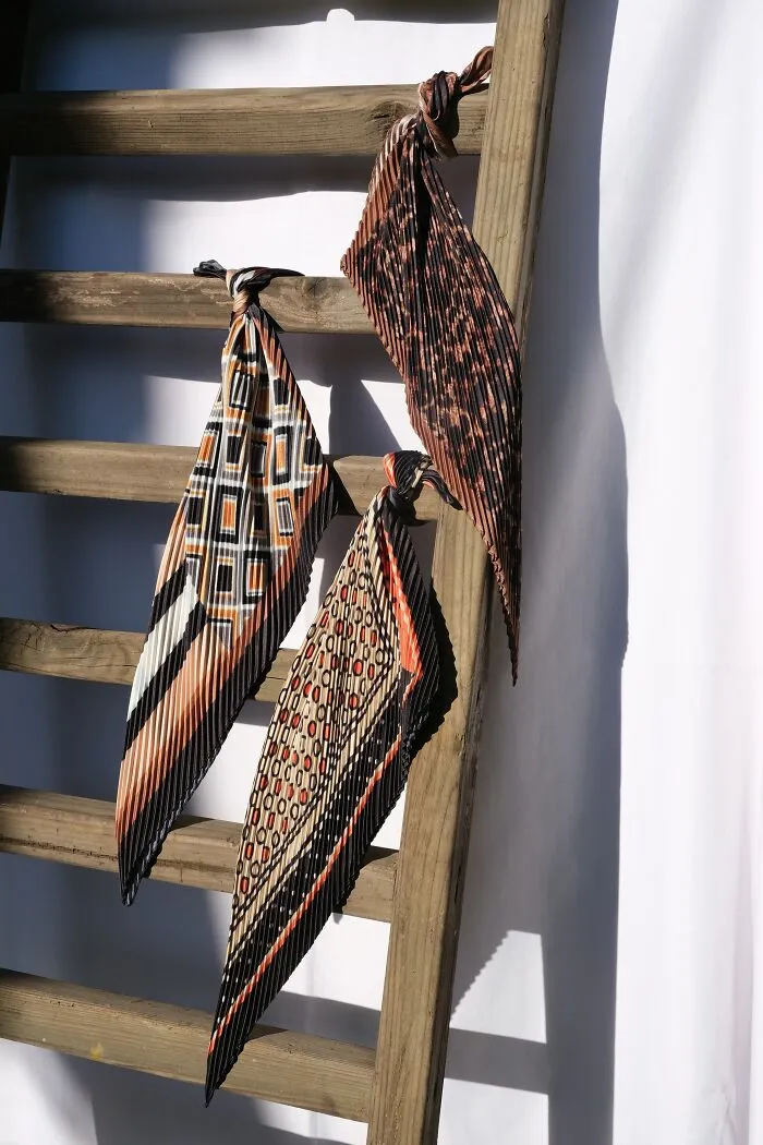 Three Scarfs On Ladder 
