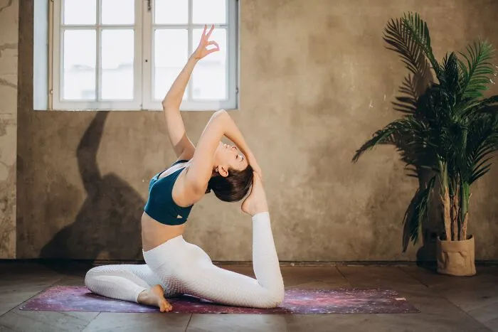 Woman Doing Yoga 