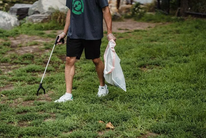 Pick Up Litter When You’re Out And Dispose Of It Properly