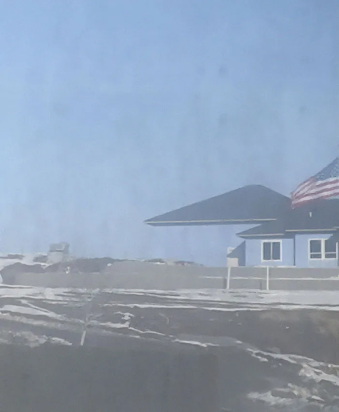 Neighbor's New Paint Matches The Sky Perfectly