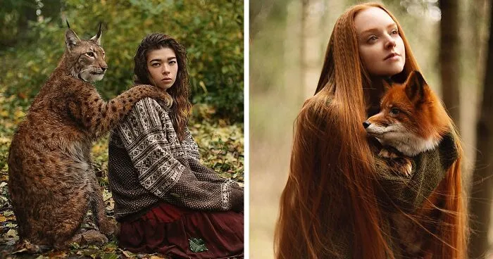 I Take Photos Of People And Animals To Show The Natural Beauty Among Them (50 Pics)