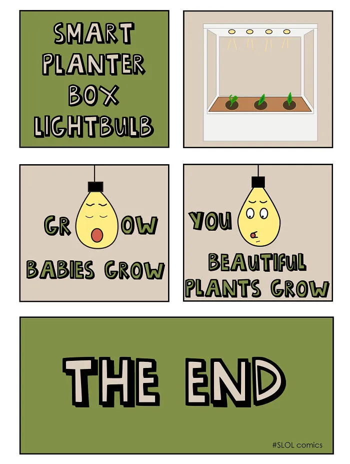 My 30 Comics Showing The Perspective Of A Lightbulb In A Funny Way