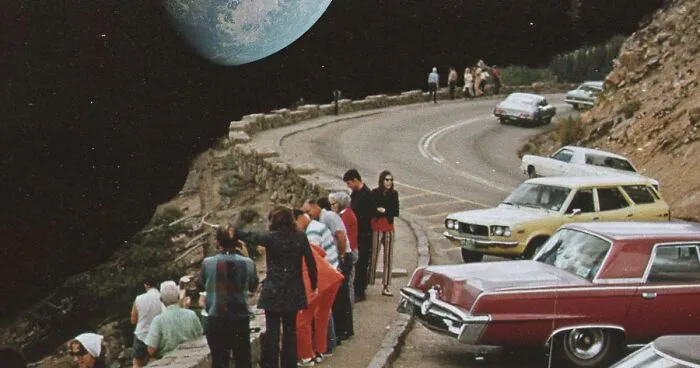 My 60 Surreal Collages That Combine Past And The Future Into Retro-Futuristic Artwork