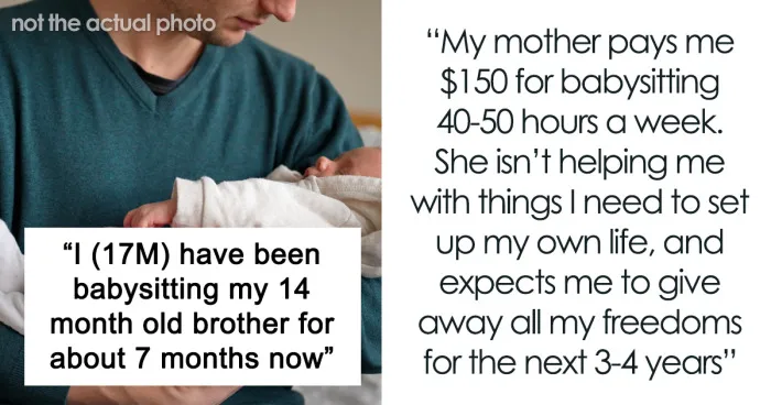Teenager Is Expected To "Give Up His Freedom" Until He's 21 To Take Care Of His Baby Brother