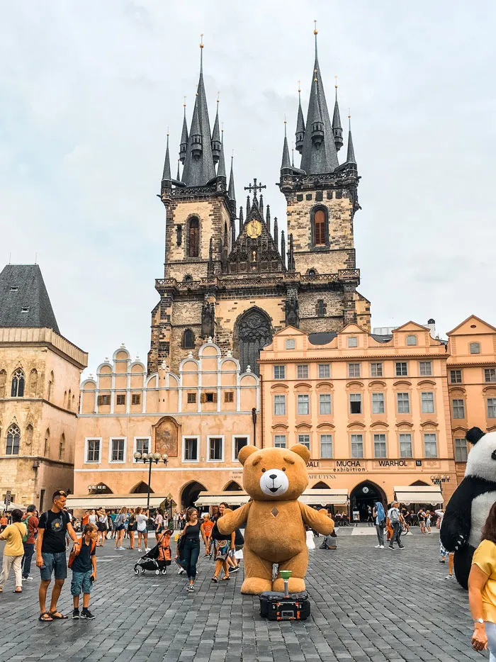 Photo of Prague church