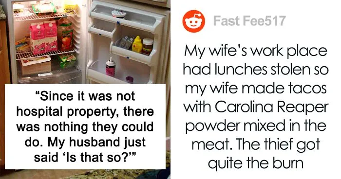 Nurse, Fed Up With Someone Stealing Their Food, Calls The Police When HR Does Nothing