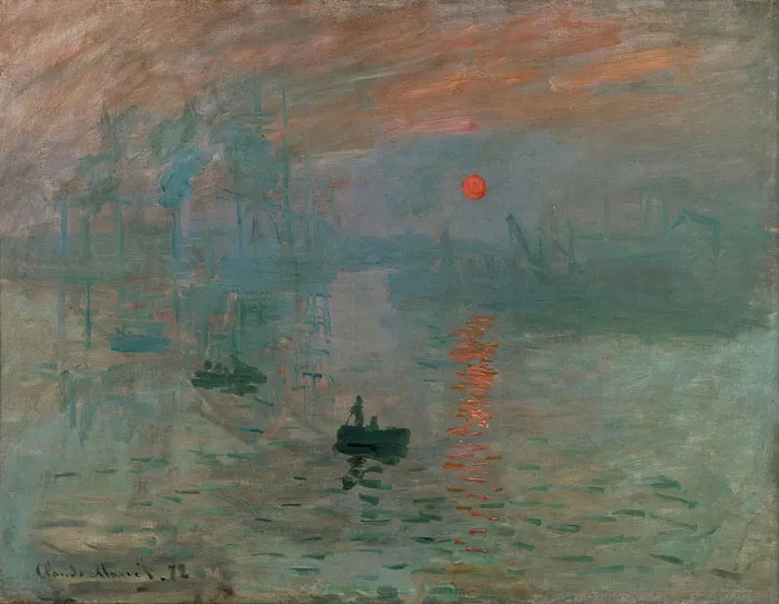 Impression, Sunrise By Claude Monet