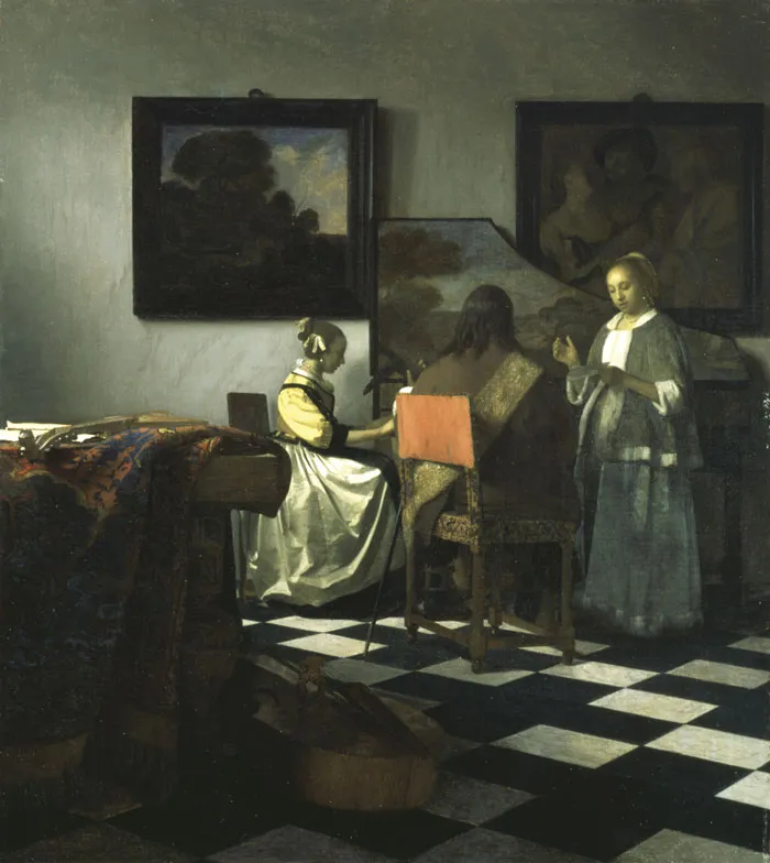 The Concert By Johannes Vermeer