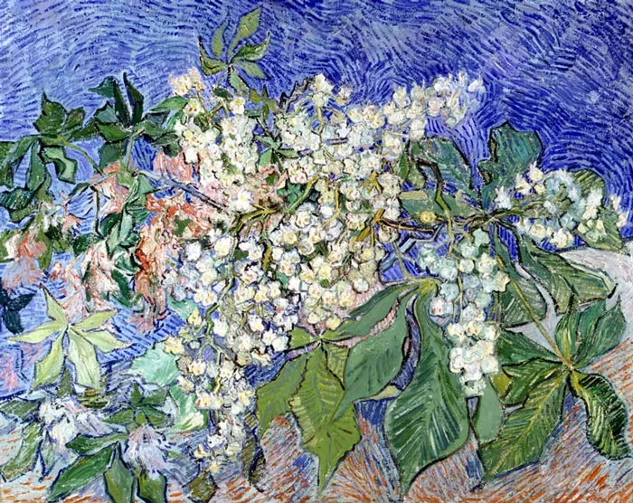 Blossoming Chestnut Branches By Vincent Van Gogh