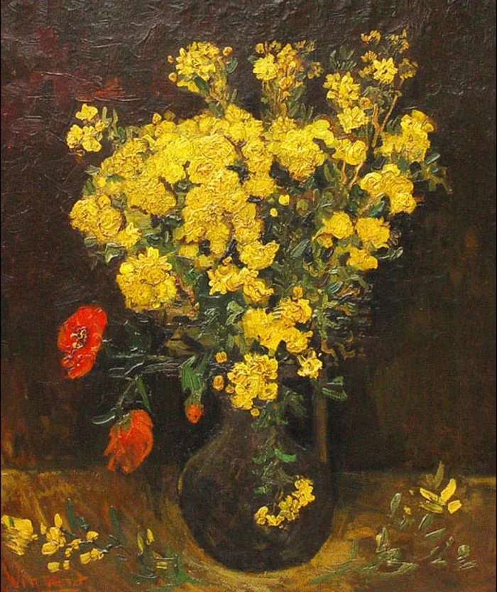 Poppy Flowers By Vincent Van Gogh