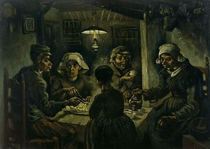 The Potato Eaters By Vincent Van Gogh