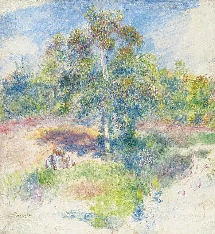 La Clairière By Pierre-Auguste Renoir