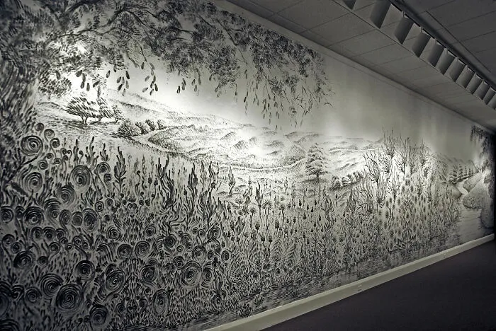 30 Incredible Drawings That Were Painted With Nothing But Fingers And Charcoal Dust By Judith Braun