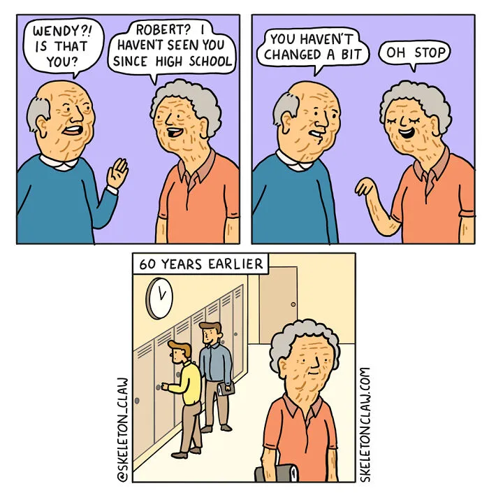 27 Funny And Sometimes A Little Dark Comics By Skeleton Claw (New Pics)