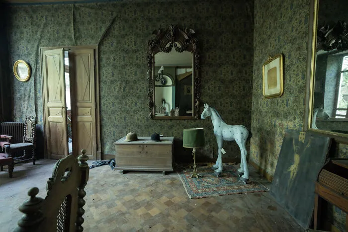Antiques In A Dining Room