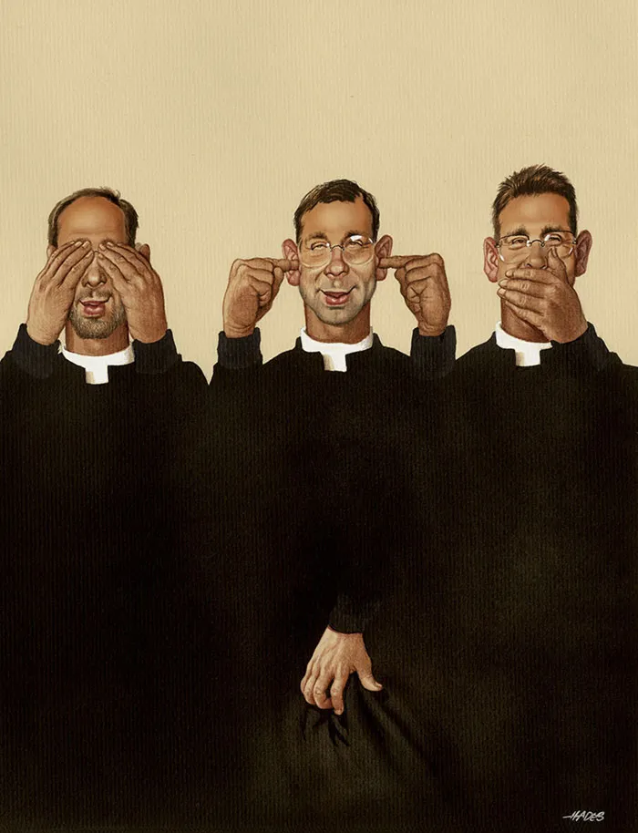 Lo que está mal con la sociedad actual captado en 28 nuevas y honestas ilustraciones de Gerhard Haderer