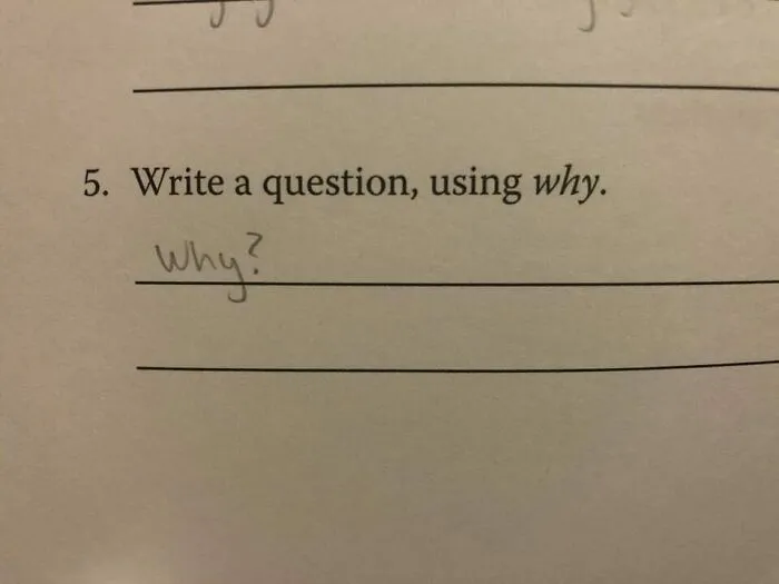 I Was Doing Homework When I Did This