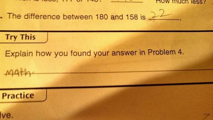 Because Math