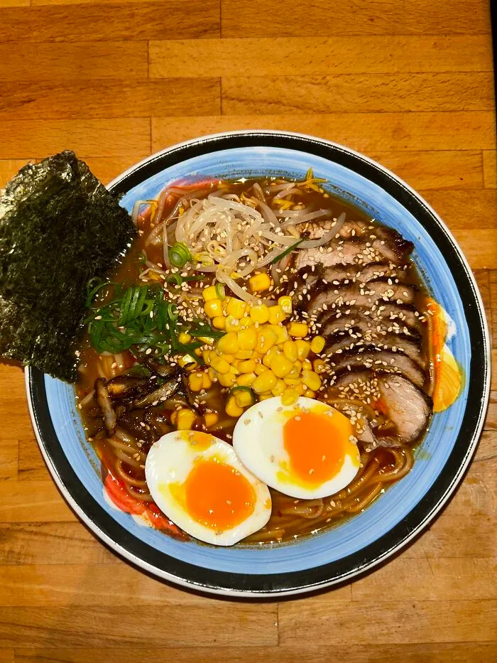 My Attempt At Spicy Miso Ramen