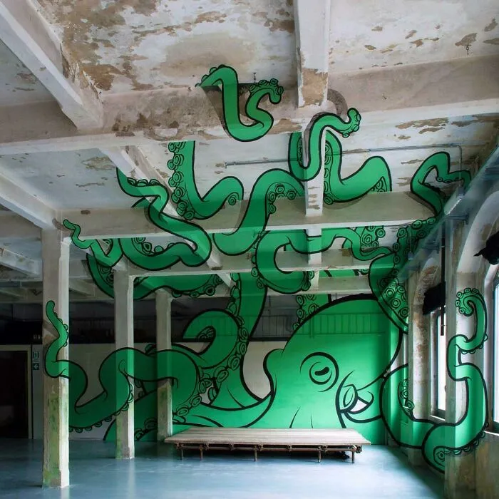 Anamorphic Octopus