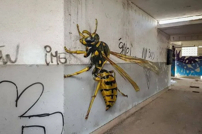 Disturbingly Realistic Graffiti
