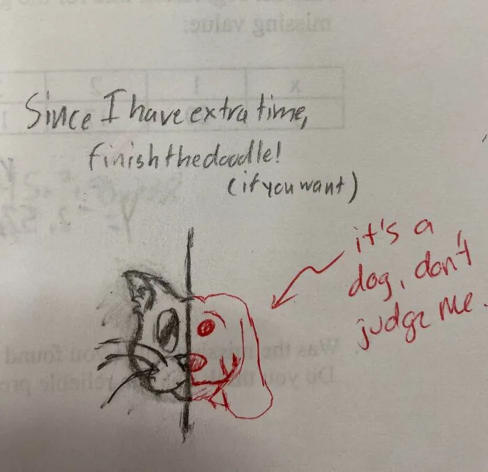 I Had Extra Time On My Math Test, So I Offered A Proposal, And This Was His Reply