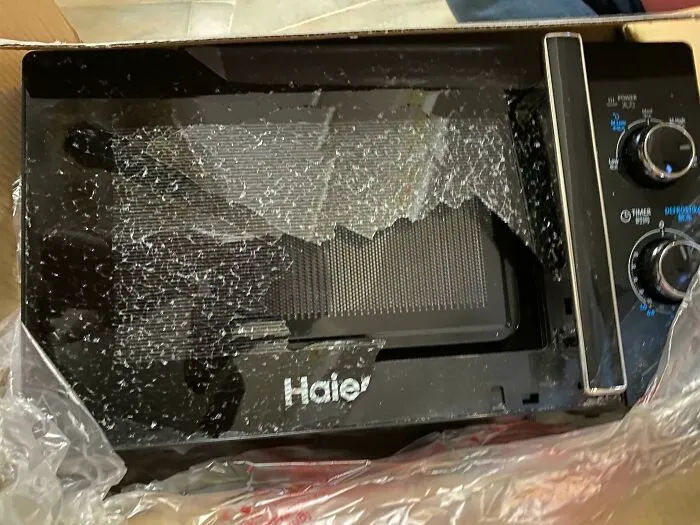 Bought A Microwave Via Online For My Staying At Campus. I'm Leaving Tomorrow But The Microwave Arrived Today