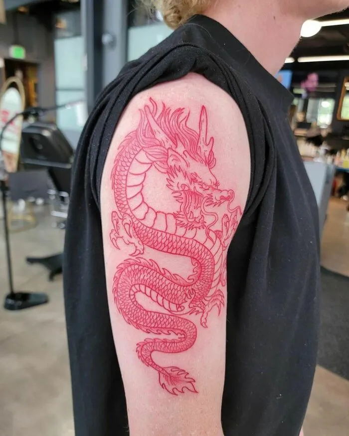 Red Dragon Tattoo