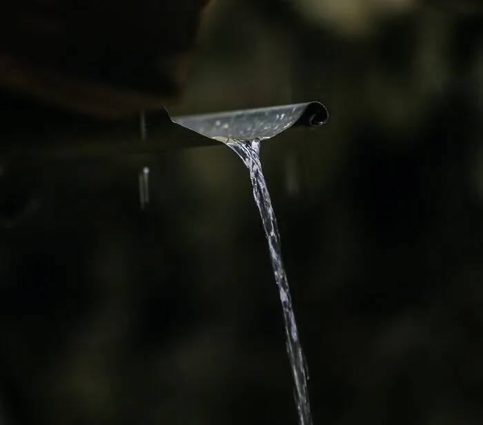 Rainwater Pouring Down 