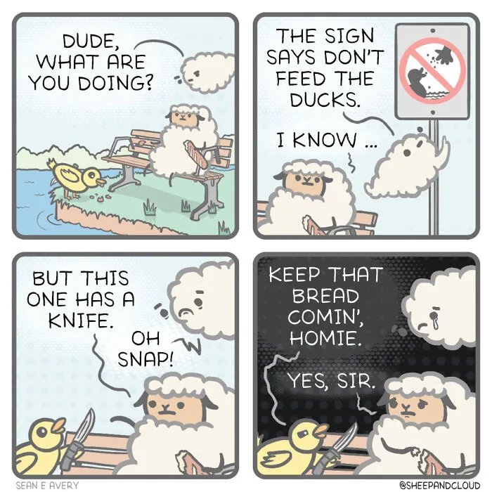 Bread In My Beak Or Blood On My Knife