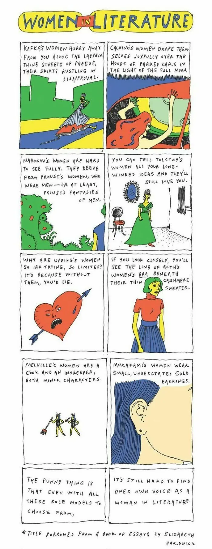 Liana Finck, Women In Literature, 2022
