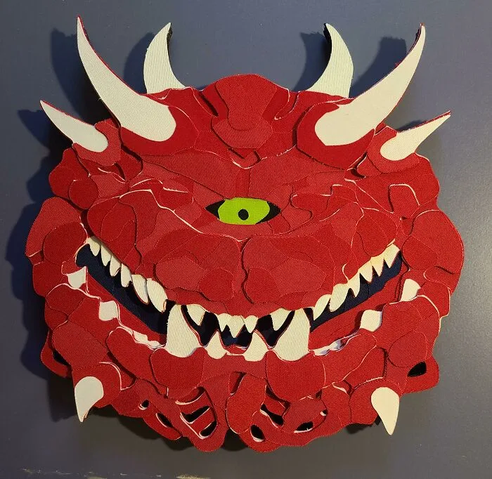 Cacodemon Wall Piece