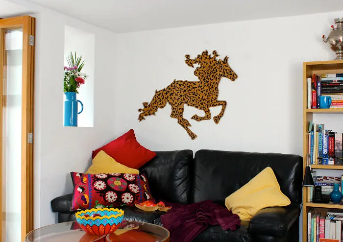 Wall horse art 
