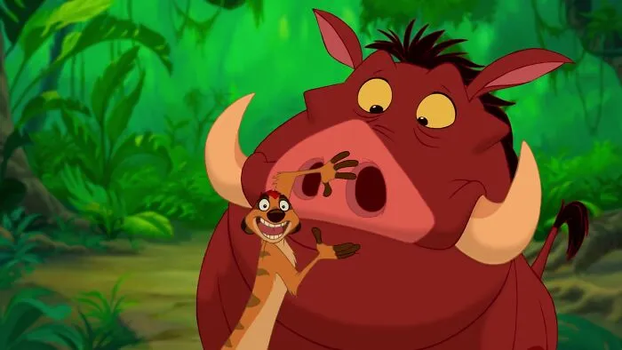 Timon And Pumbaa (The Lion King)