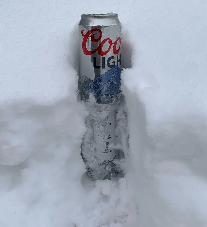 La mejor forma de medir las nevadas en onzas 