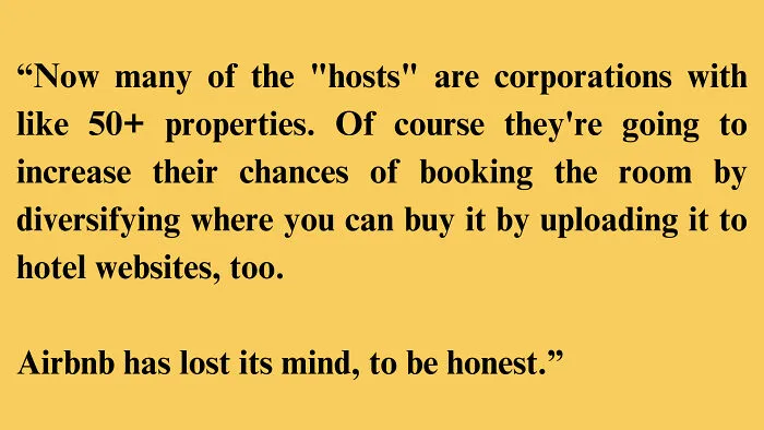 Most Of The Hosts Are Corporations