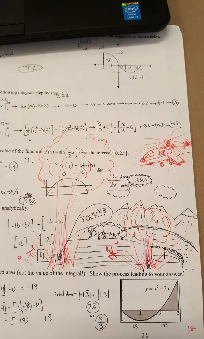 My Calculus Teacher Bombed My Golf Course On My Test