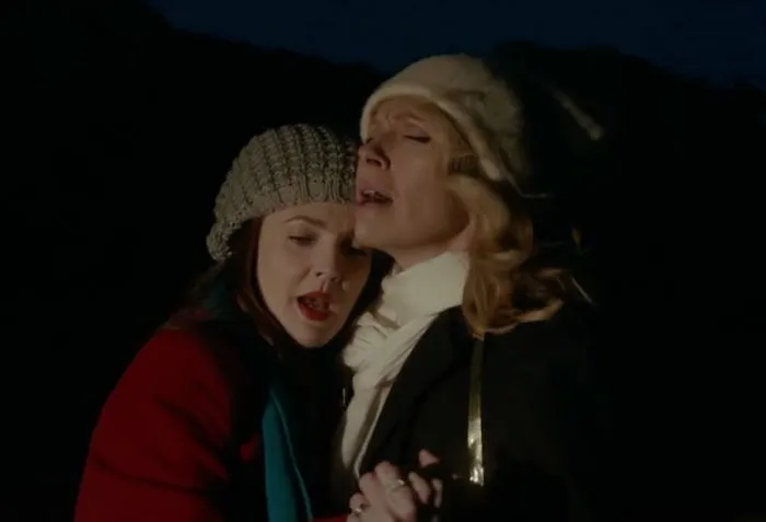 Two people in winter clothing sharing a heartfelt moment, highlighting iconic best friend duos.