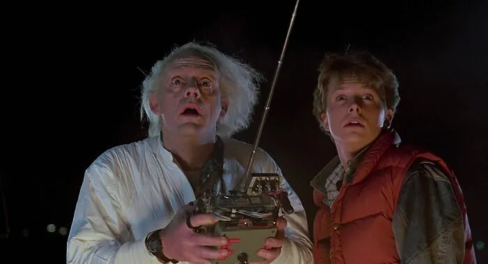 Marty McFly And Emmett "Doc" Brown (Back To The Future)