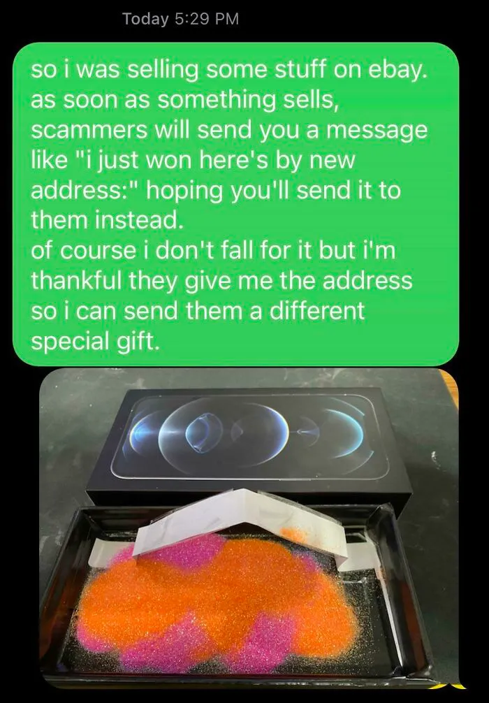 Special Item For Ebay Scammers