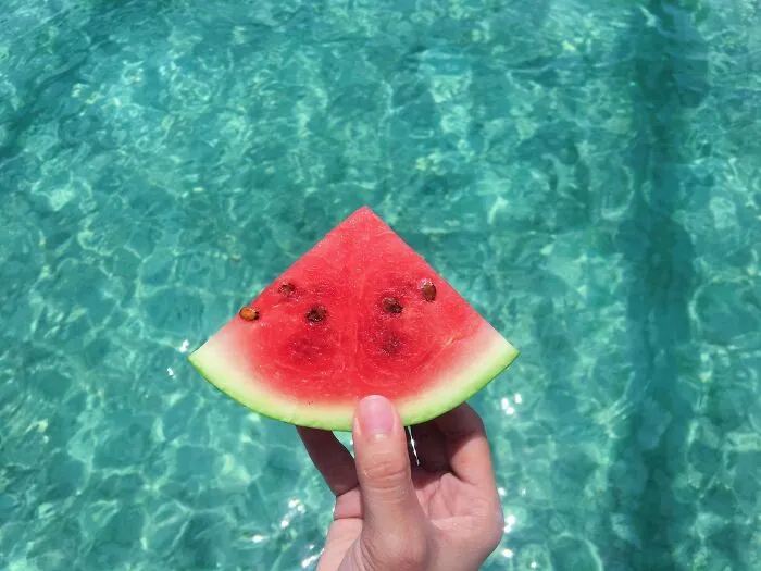 Eat A Slice Of Watermelon
