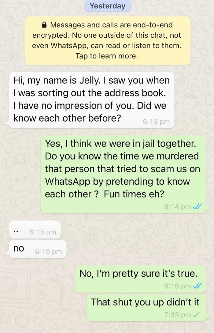 Whatsapp Scam, I Don’t Know Why They Didn’t Respond?