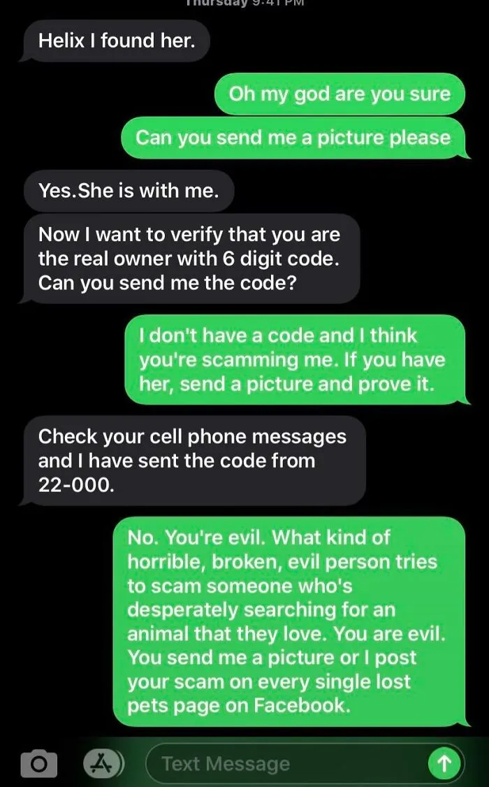 My Dog Has Been Missing For A Week And Some Sick Bastard Pulled This Bs
