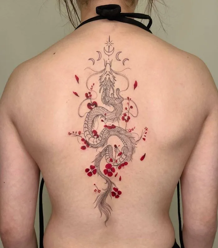 Japanese Dragon Tattoo