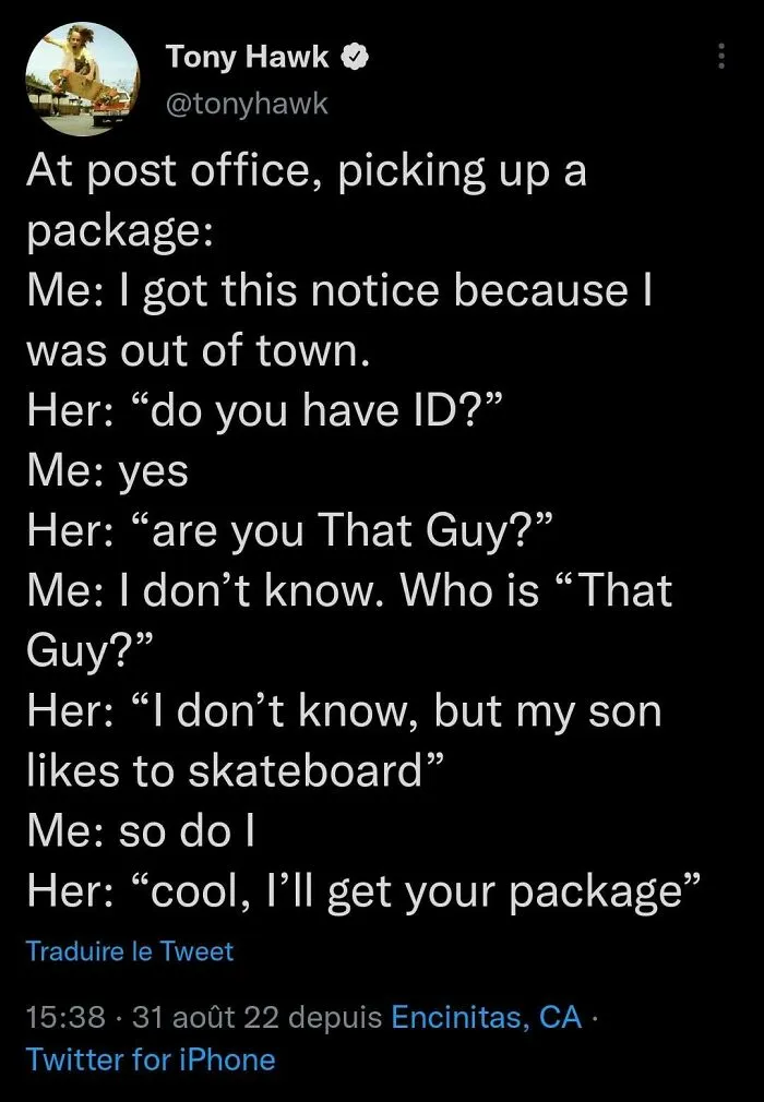 Tony Hawk Truly Is The King Of This Sub